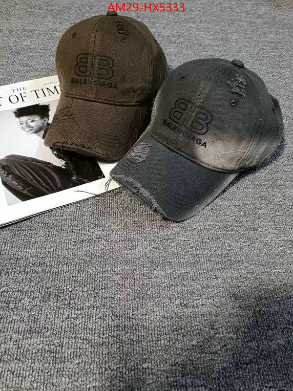 Cap(Hat)-Balenciaga replica ID: HX5333 $: 29USD