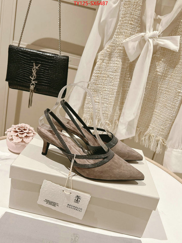 Women Shoes-Brunello cucinelli 7 star quality designer replica ID: SX6487 $: 125USD