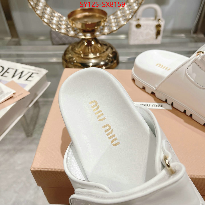 Women Shoes-Miu Miu found replica ID: SX8159 $: 125USD