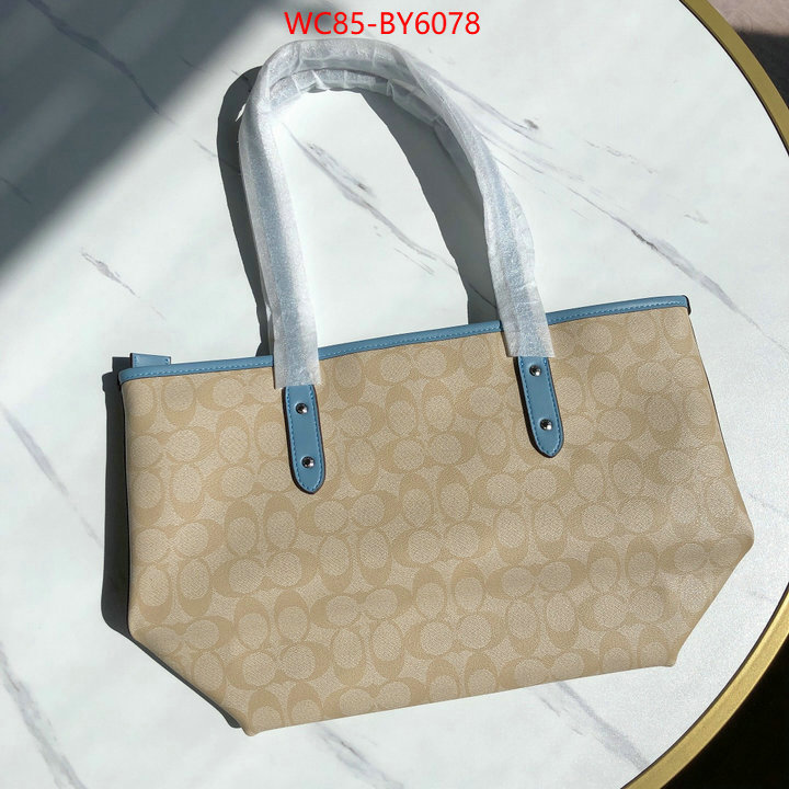 Coach Bags(4A)-Tote- buy best quality replica ID: BY6078 $: 85USD,