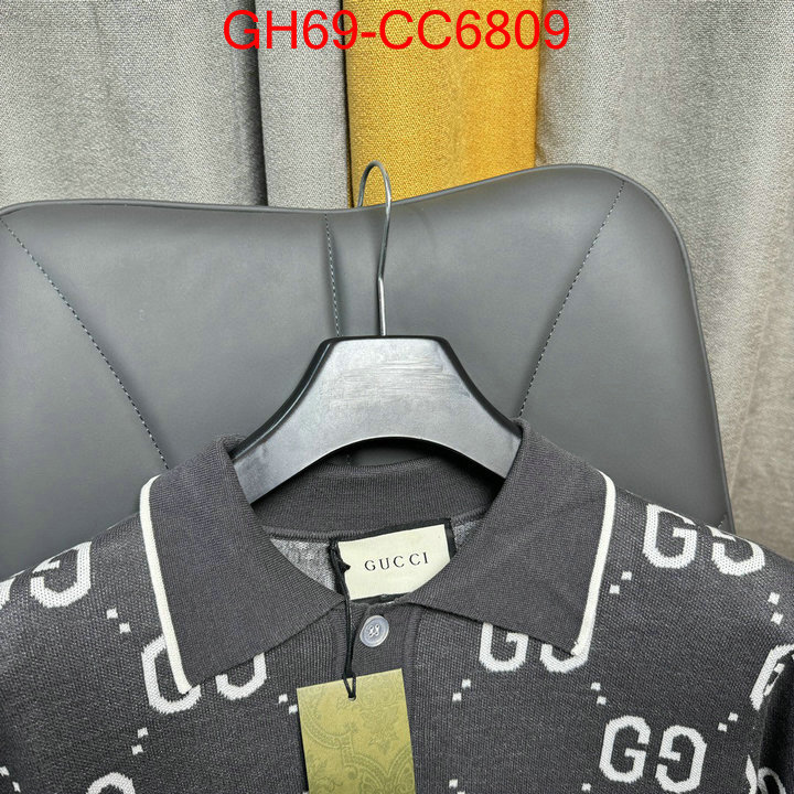 Clothing-Gucci cheap replica ID: CC6809 $: 69USD