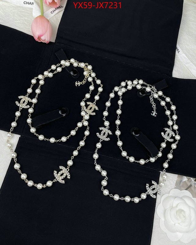 Jewelry-Chanel wholesale sale ID: JX7231 $: 59USD