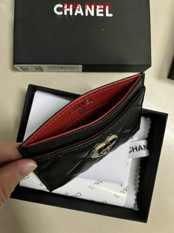 Chanel Bags(4A)-Wallet- only sell high-quality ID: TY5395 $: 45USD,