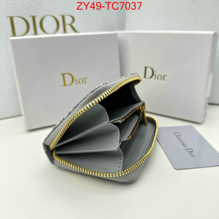 Dior Bags(4A)-Wallet- top sale ID: TC7037 $: 49USD,