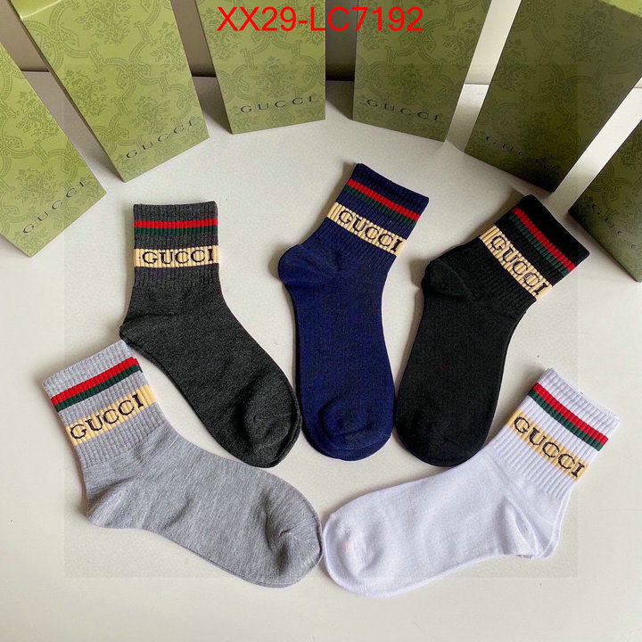 Sock-Gucci top brands like ID: LC7192 $: 29USD