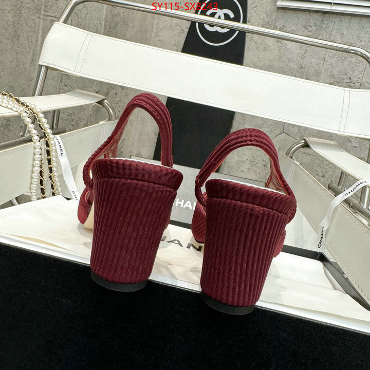 Women Shoes-Chanel where to buy ID: SX8243 $: 115USD