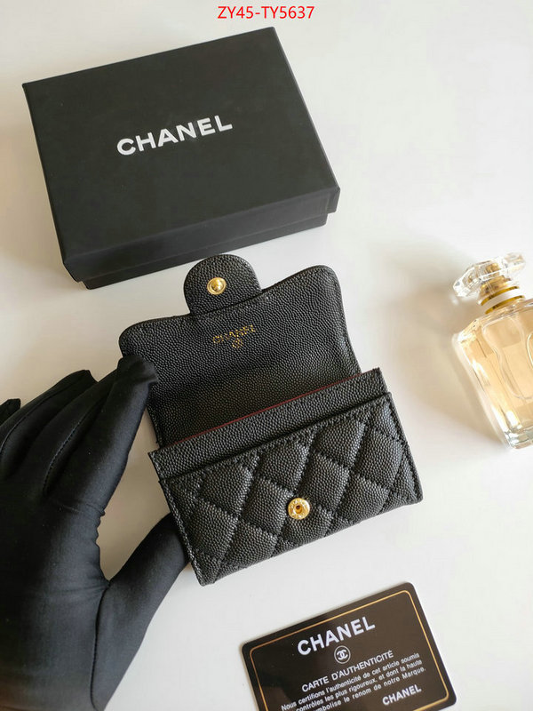 Chanel Bags(4A)-Wallet- replica aaaaa+ designer ID: TY5637 $: 45USD,