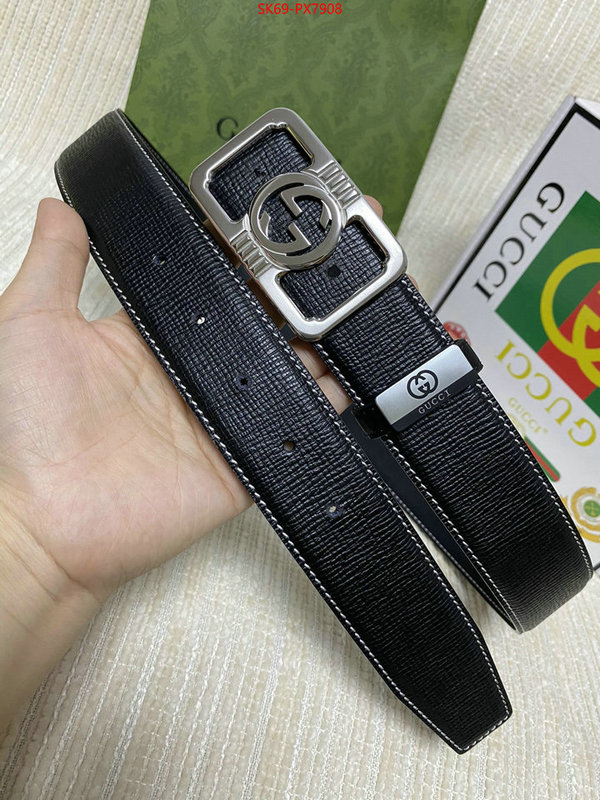 Belts-Gucci aaaaa+ replica ID: PX7908 $: 69USD