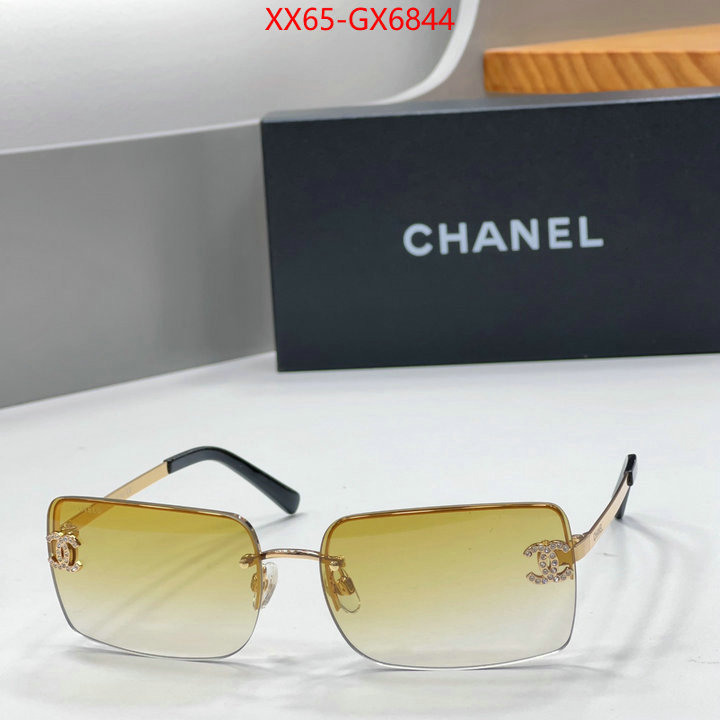 Glasses-Chanel best website for replica ID: GX6844 $: 65USD