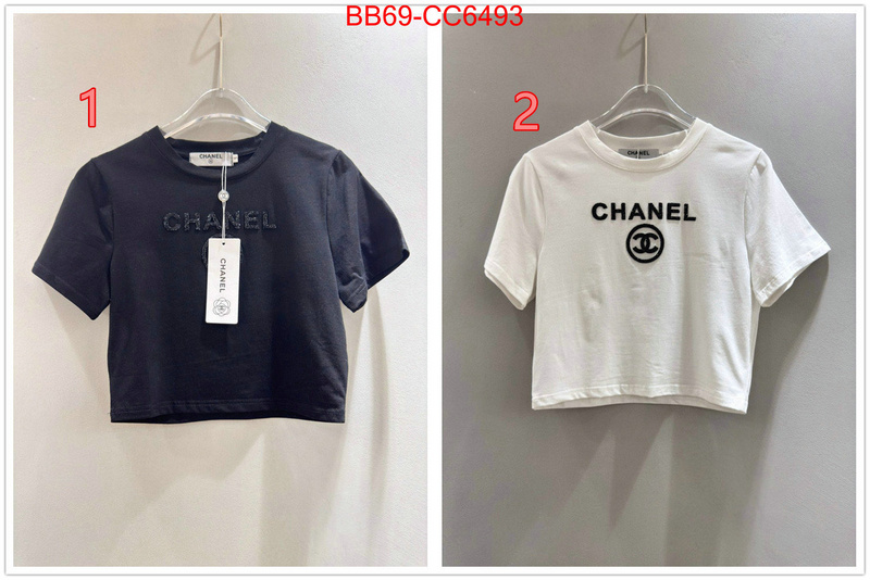 Clothing-Chanel top sale ID: CC6493 $: 69USD