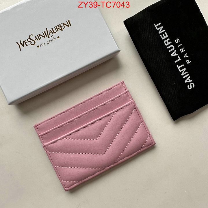 YSL Bags(4A)-Wallet- best replica 1:1 ID: TC7043 $: 39USD,