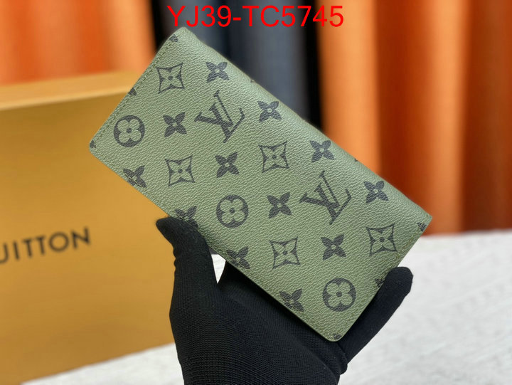 LV Bags(4A)-Wallet counter quality ID: TC5745 $: 39USD,