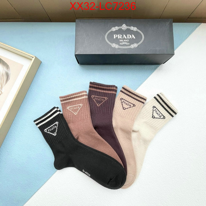 Sock-Prada buy 2024 replica ID: LC7236 $: 32USD