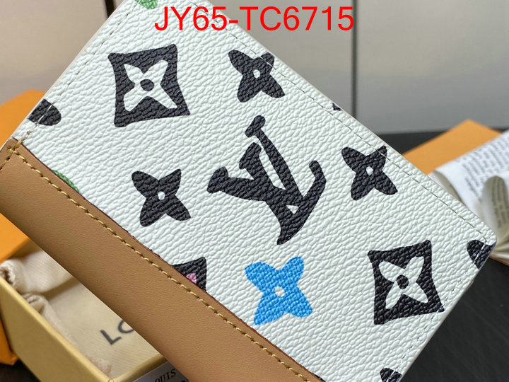 LV Bags(TOP)-Wallet only sell high-quality ID: TC6715 $: 65USD,