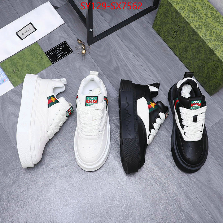 Men Shoes-Gucci buy best quality replica ID: SX7562 $: 129USD