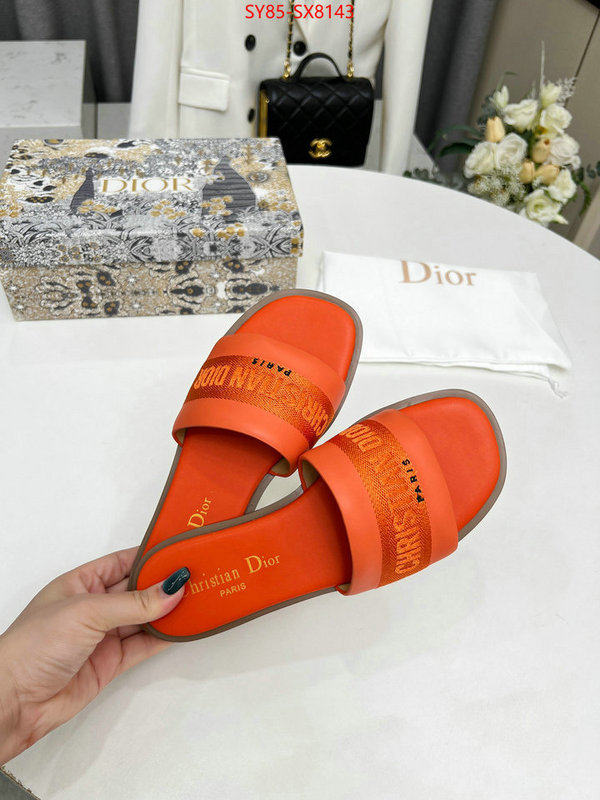 Women Shoes-Dior replica how can you ID: SX8143 $: 85USD