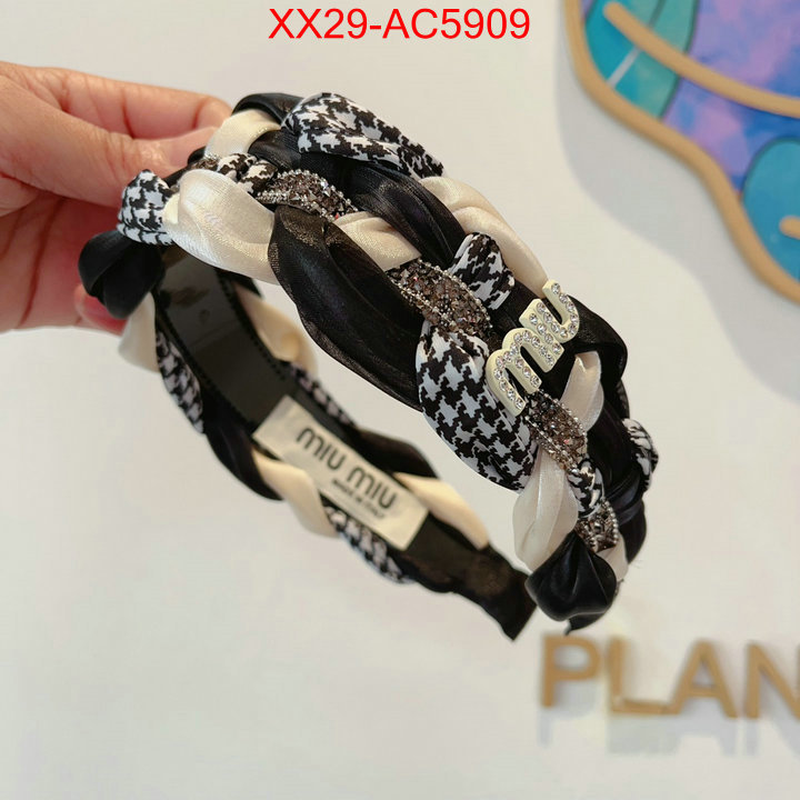 Hair band-MIU MIU how to find designer replica ID: AC5909 $: 29USD