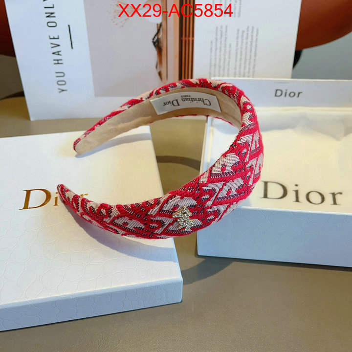 Hair band-Dior best knockoff ID: AC5854 $: 29USD