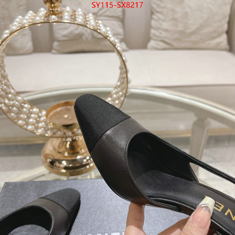 Women Shoes-Chanel wholesale designer shop ID: SX8217 $: 115USD