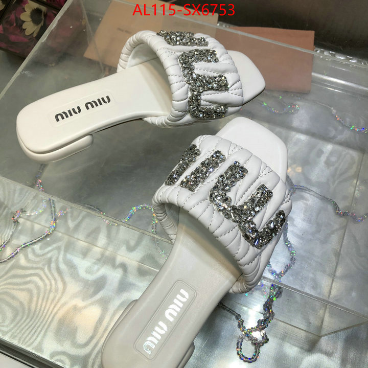 Women Shoes-Miu Miu buy first copy replica ID: SX6753 $: 115USD