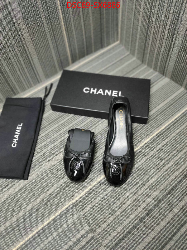Women Shoes-Chanel the best quality replica ID: SX6886 $: 69USD