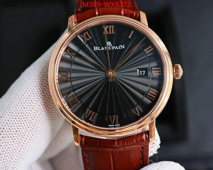 Watch(TOP)-Blancpain high-end designer ID: WX8272 $: 389USD