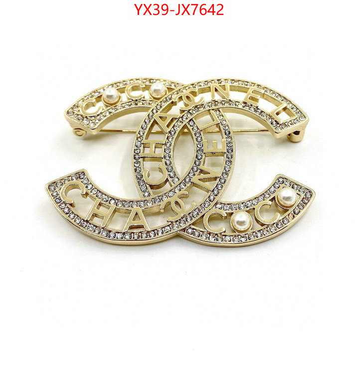 Jewelry-Chanel designer fashion replica ID: JX7642 $: 39USD