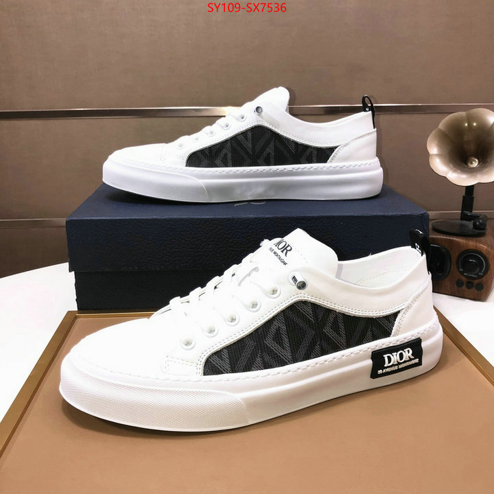 Men shoes-Dior how to find replica shop ID: SX7536 $: 109USD