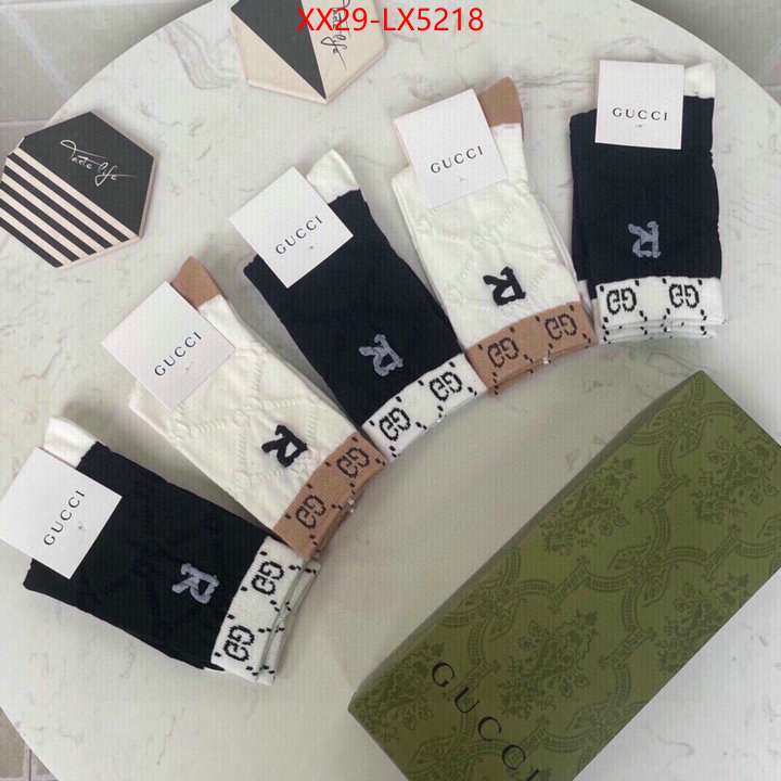 Sock-Gucci replica 2024 perfect luxury ID: LX5218 $: 29USD