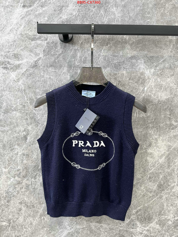 Clothing-Prada best fake ID: CX7360 $: 95USD