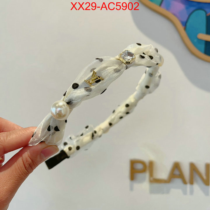 Hair band-LV high ID: AC5902 $: 29USD