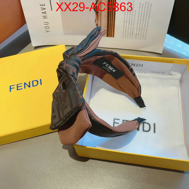 Hair band-Fendi replica 2024 perfect luxury ID: AC5863 $: 29USD