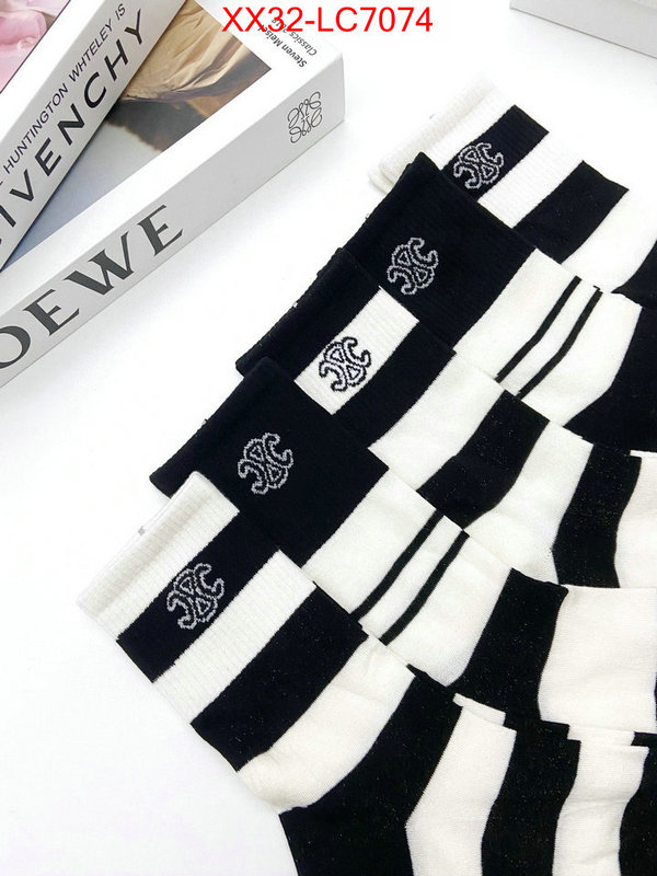 Sock-CELINE at cheap price ID: LC7074 $: 32USD
