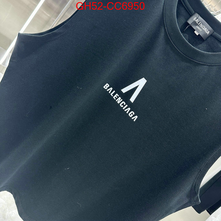 Clothing-Balenciaga designer high replica ID: CC6950 $: 52USD