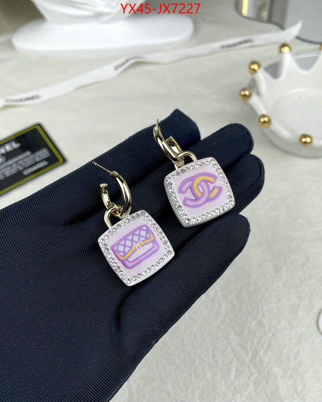 Jewelry-Chanel designer 1:1 replica ID: JX7227 $: 45USD
