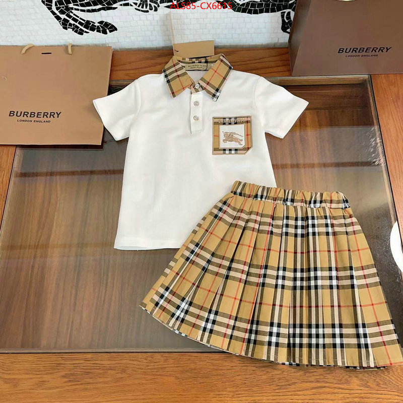 Kids clothing-Burberry what's the best place to buy replica ID: CX6615 $: 85USD