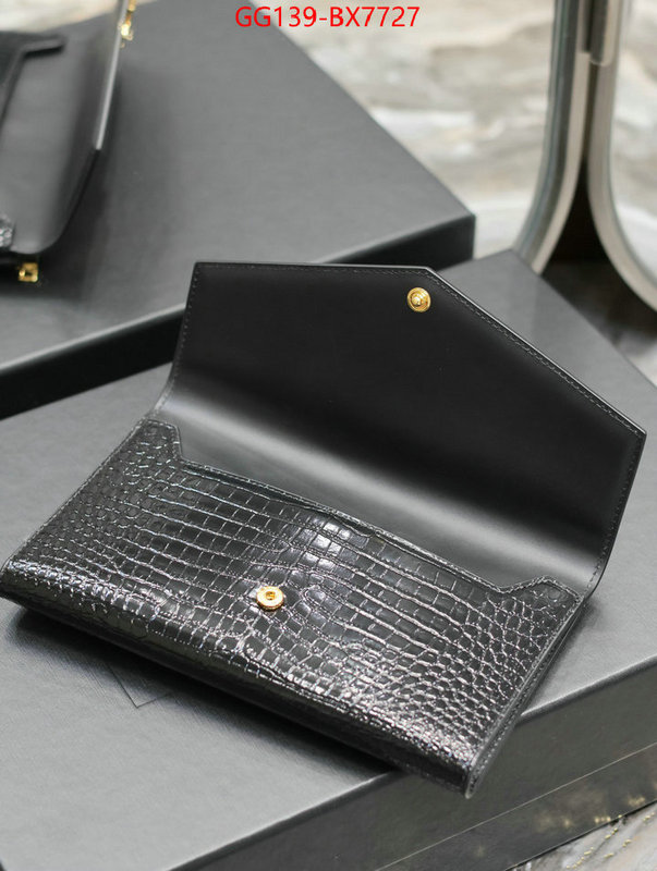 YSL Bags(TOP)-Clutch- only sell high-quality ID: BX7727 $: 139USD,