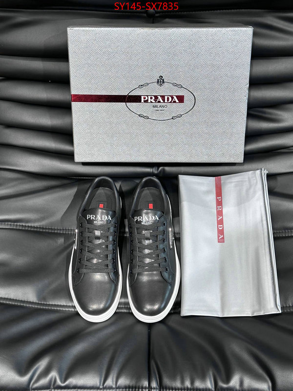 Men shoes-Prada best wholesale replica ID: SX7835 $: 145USD