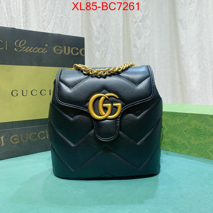 Gucci Bags(4A)-Backpack- 7 star ID: BC7261 $: 85USD,