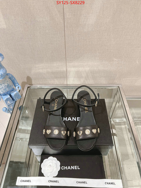 Women Shoes-Chanel shop cheap high quality 1:1 replica ID: SX8229 $: 125USD