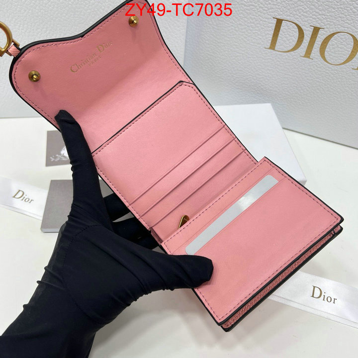 Dior Bags(4A)-Wallet- where to buy fakes ID: TC7035 $: 49USD,