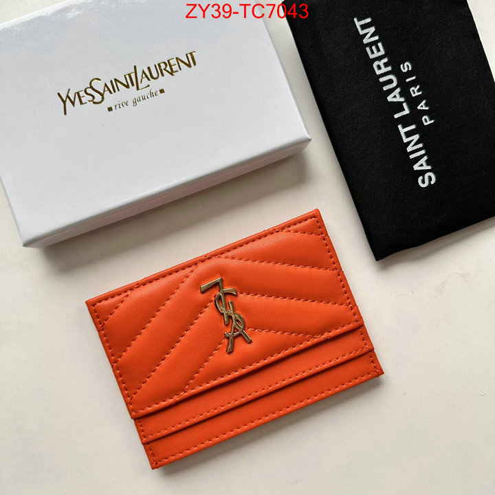 YSL Bags(4A)-Wallet- best replica 1:1 ID: TC7043 $: 39USD,