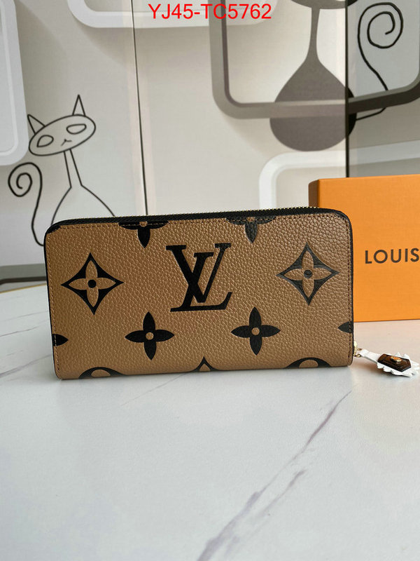 LV Bags(4A)-Wallet top quality designer replica ID: TC5762 $: 45USD,