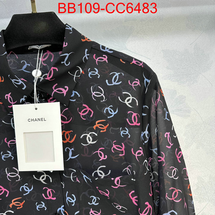 Clothing-Chanel designer fake ID: CC6483 $: 109USD