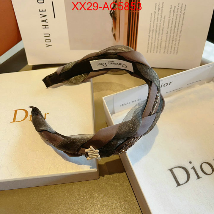 Hair band-Dior buy sell ID: AC5853 $: 29USD