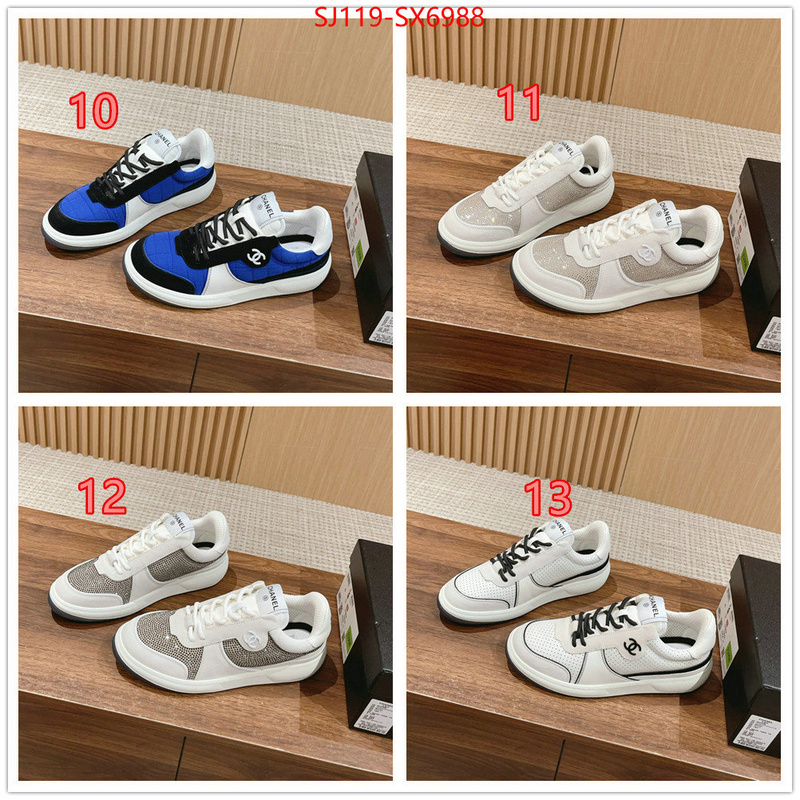 Women Shoes-Chanel the quality replica ID: SX6988 $: 119USD