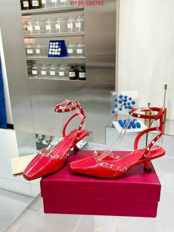 Women Shoes-Valentino 2024 replica ID: SX6743 $: 105USD