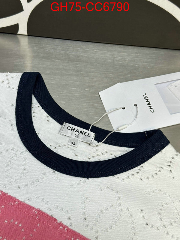 Clothing-Chanel fake designer ID: CC6790 $: 75USD