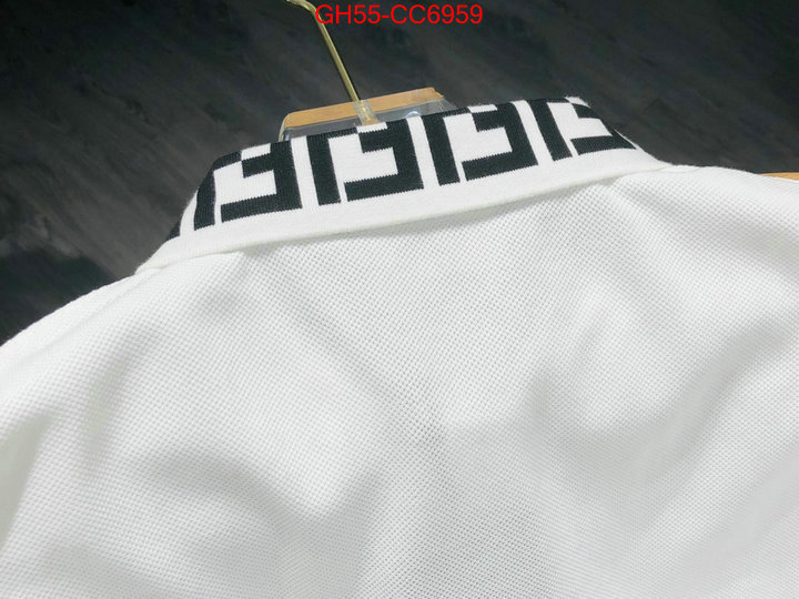 Clothing-Fendi best quality replica ID: CC6959 $: 55USD