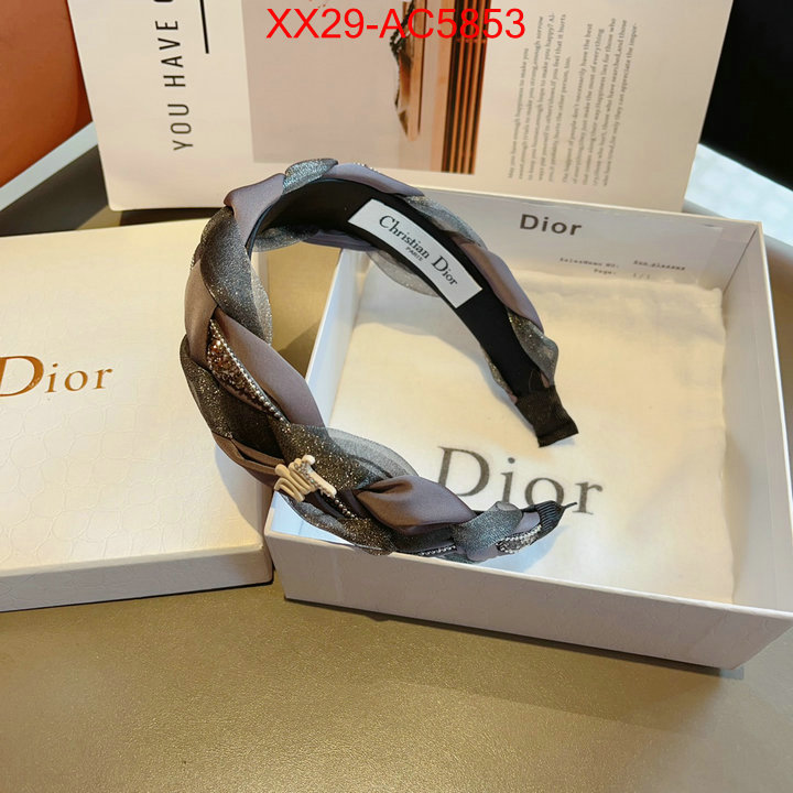 Hair band-Dior buy sell ID: AC5853 $: 29USD